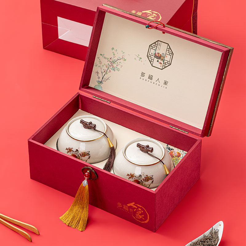 茶叶礼盒装空盒储存罐普洱茶白茶红茶包装盒空礼盒铁观音礼盒空盒