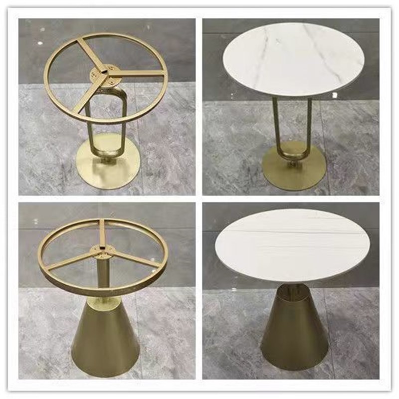 铁艺桌腿支架办公桌脚大板桌子桌架金属脚架岩板大理石支撑架吧台