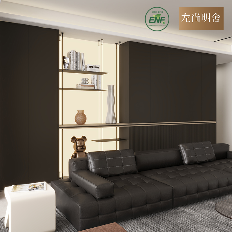左尚明舍全屋定制餐边柜意式极简电视柜卧室衣柜家用玄关柜电视柜