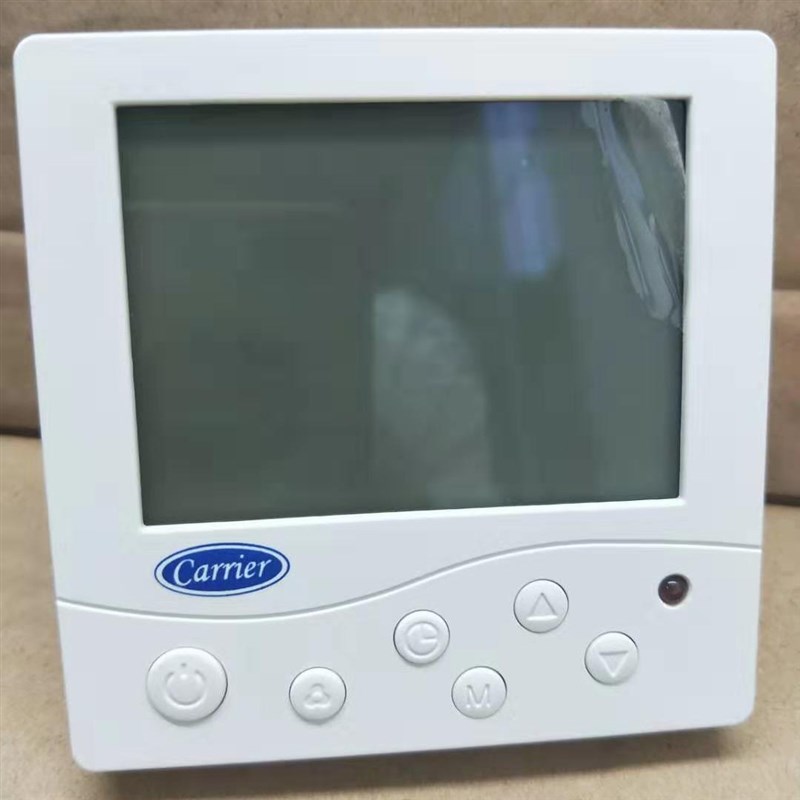 开利中央空调智能控制面板水机风机盘管三速开关液晶显示大屏