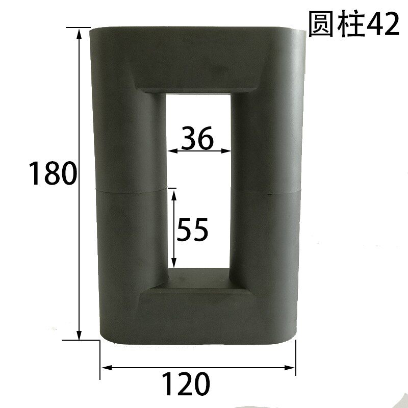 磁芯UY42锰锌铁氧体高频变压器高压包电感大功率激光电感UY30UY35
