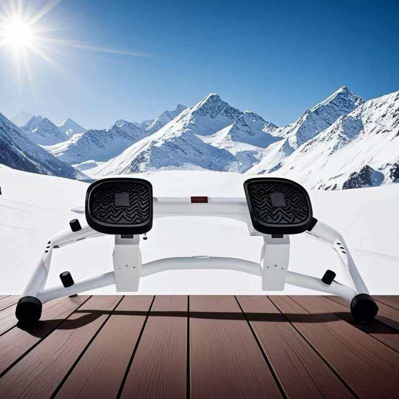 T1M风阻滑雪机商用专业静音室内家用健身器材模拟滑雪机划船拉力