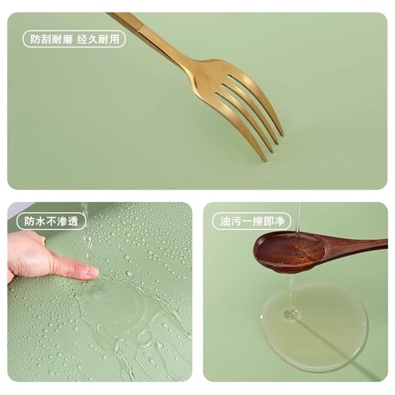 有机硅桌垫防笔迹油污学生书桌垫防水写字台桌面学校餐垫环保桌布