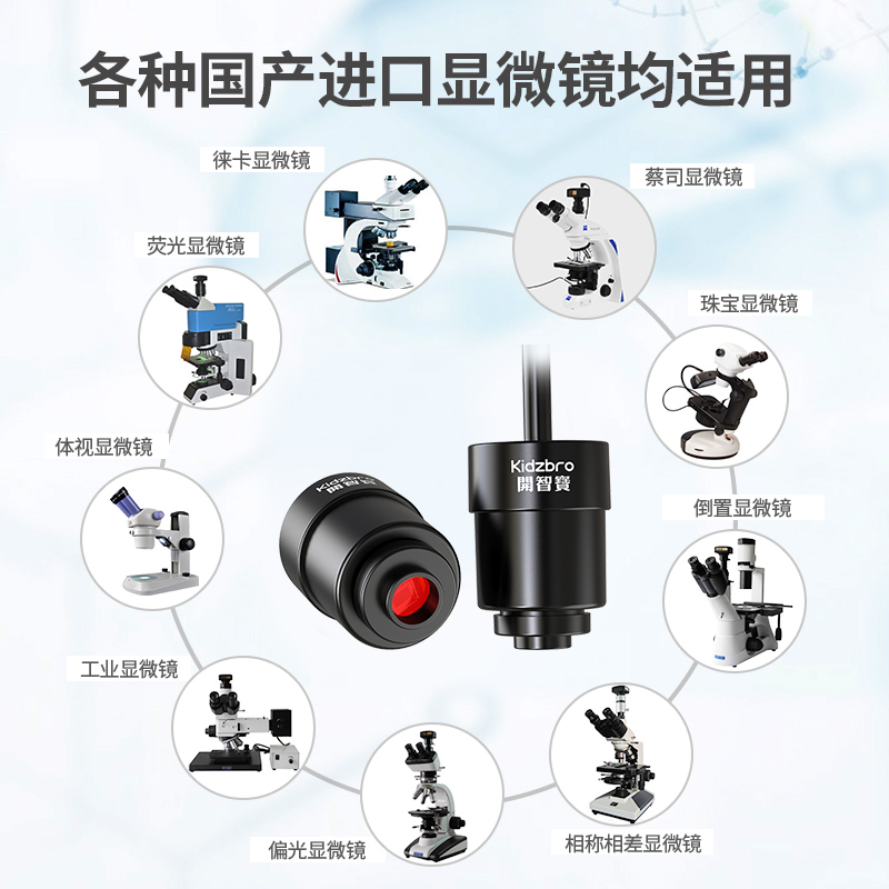 电子目镜300万像素USB高清成像天文望远镜观鸟镜体视显微镜配件接