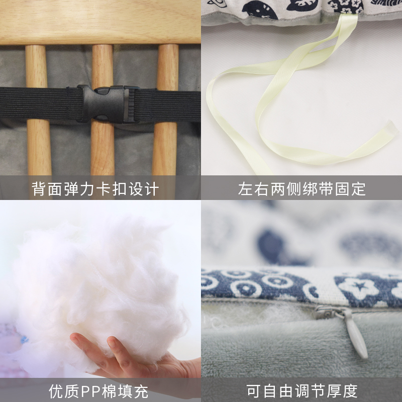 考研久坐坐垫屁垫靠背一体办公室护腰椅子垫学生教室座椅屁股垫子