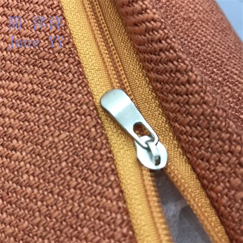 纯色亚麻靠垫抱枕沙发护腰靠枕家居大靠枕办公室汽车椅靠背含芯