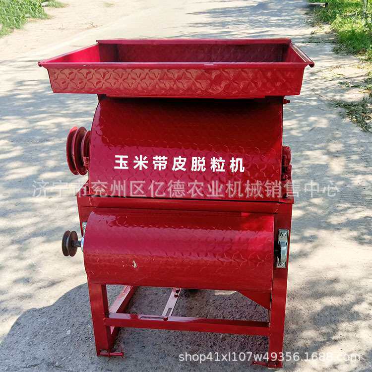 玉米脱粒机脱皮一体机山西热销家用小型大型刨玉米机电动剥粒器
