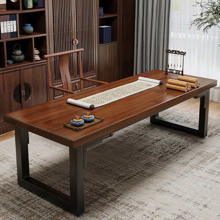 书法桌实木大书桌书房毛笔书法专用书画桌案台办公桌长工作台家用
