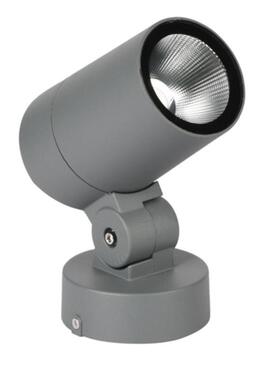 新款投光灯cob外墙投射灯桥梁柱子投光灯灰色洗墙射灯