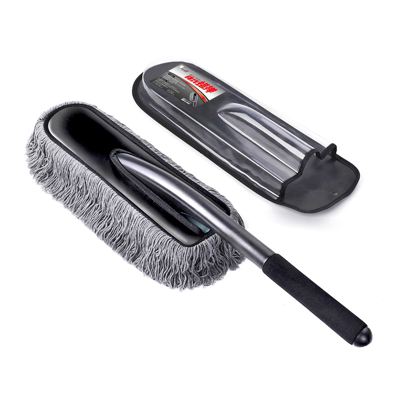 汽车除尘掸子扫车灰尘蜡拖车用刷子扫灰擦车蜡刷高级油掸子