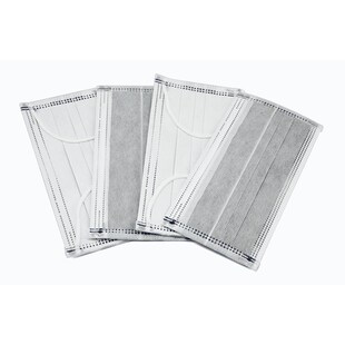 50只华特HT2021活性炭防尘口罩 男女通用透气舒适 吸附异味