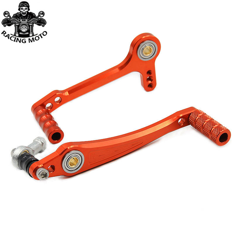 适用KTM杜克DUKE250升高脚踏配件RC125/200/390离合刹车杆改装件