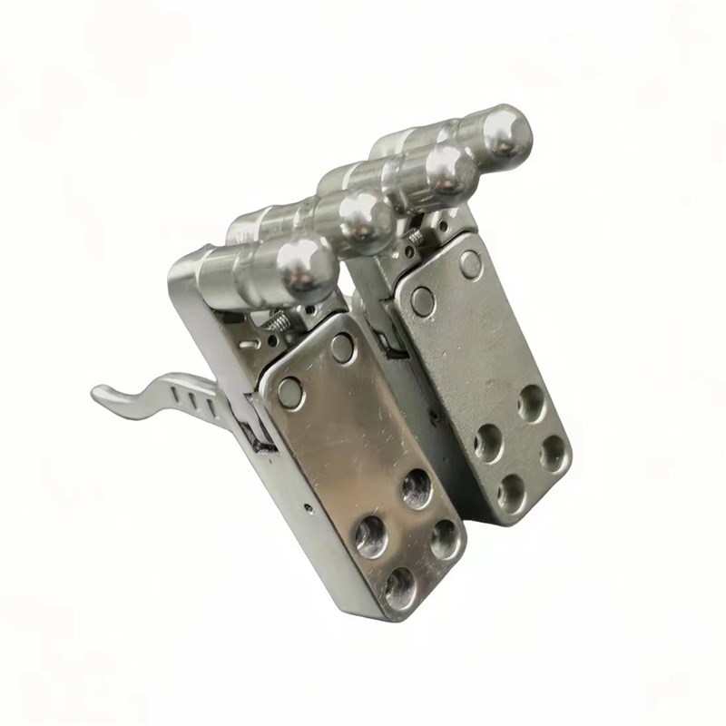 夹弹器不锈钢撒放器两轴联动30散放器机械夹蛋发射配件自动复位