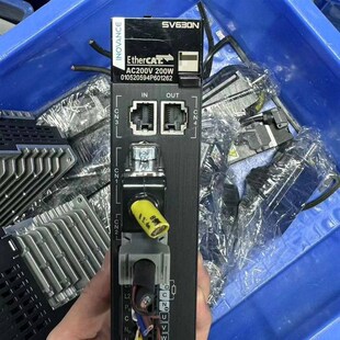 汇川总线100w伺服电机SV630NS1R6I MS1H1