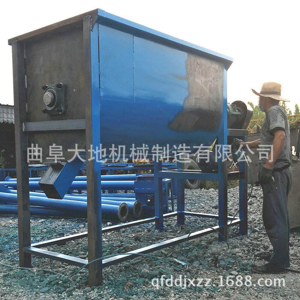养殖专用饲料粉碎搅拌机养殖猪鸡专用大中型立式卧式粉料机