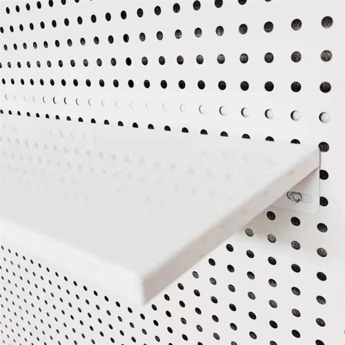 洞洞板货架层板隔板超市双面单面钢板五金工具饰品展示架配件铁板