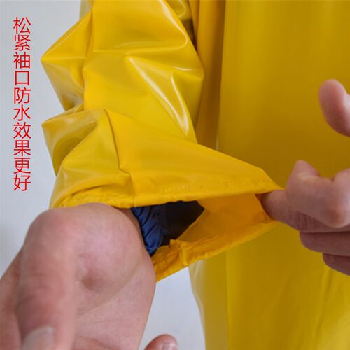 防水防油耐酸碱长袖围裙PVC工业洗车打磨屠宰食品厂防护反穿罩衣