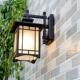 别户外太500阳能LD壁灯防水中式 外围墙墙阳台花园墅室外庭院E灯