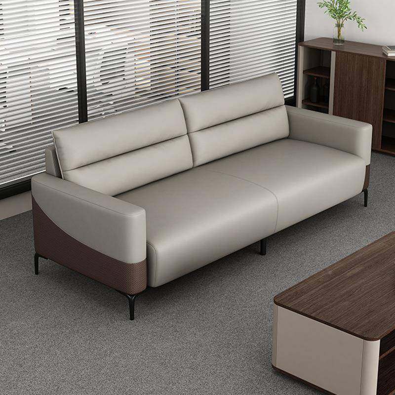 办发公沙发简约现代公寓沙会接待客休息区极简沙沙办公沙发发接待