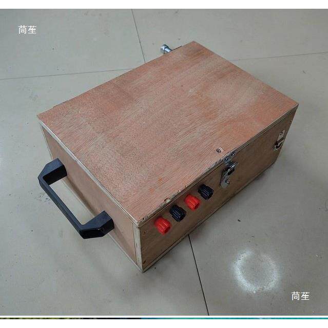 22V150功0W伏手摇发电机永磁交VYB流恒压大电率无刷0变速箱带木箱