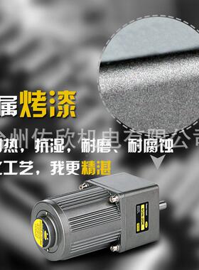 减速电机40W微型交流异松步齿轮调速定速可台0逆控制马达EZB22V38