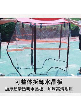 保暖棚防寒全防雨小车垒挡AL102003风型电动三轮车车雨棚休闲德株