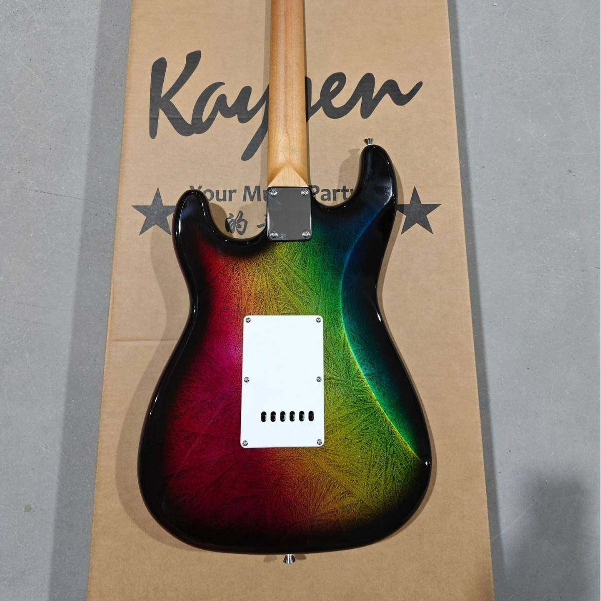 电吉工厂高颜值电吉他他彩KST215虹冰花纹路烤枫音木指板单单双拾,乐器/吉他/钢琴/配件,吉他-民谣吉他,淘宝优惠券,粉丝福利购,淘宝优惠卷