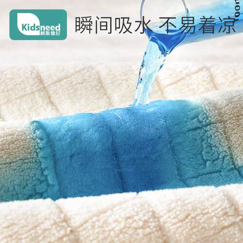 童浴巾Fh($%ph(帽斗儿篷浴袍可宝穿式吸水不毛宝婴儿带浴巾类夏季