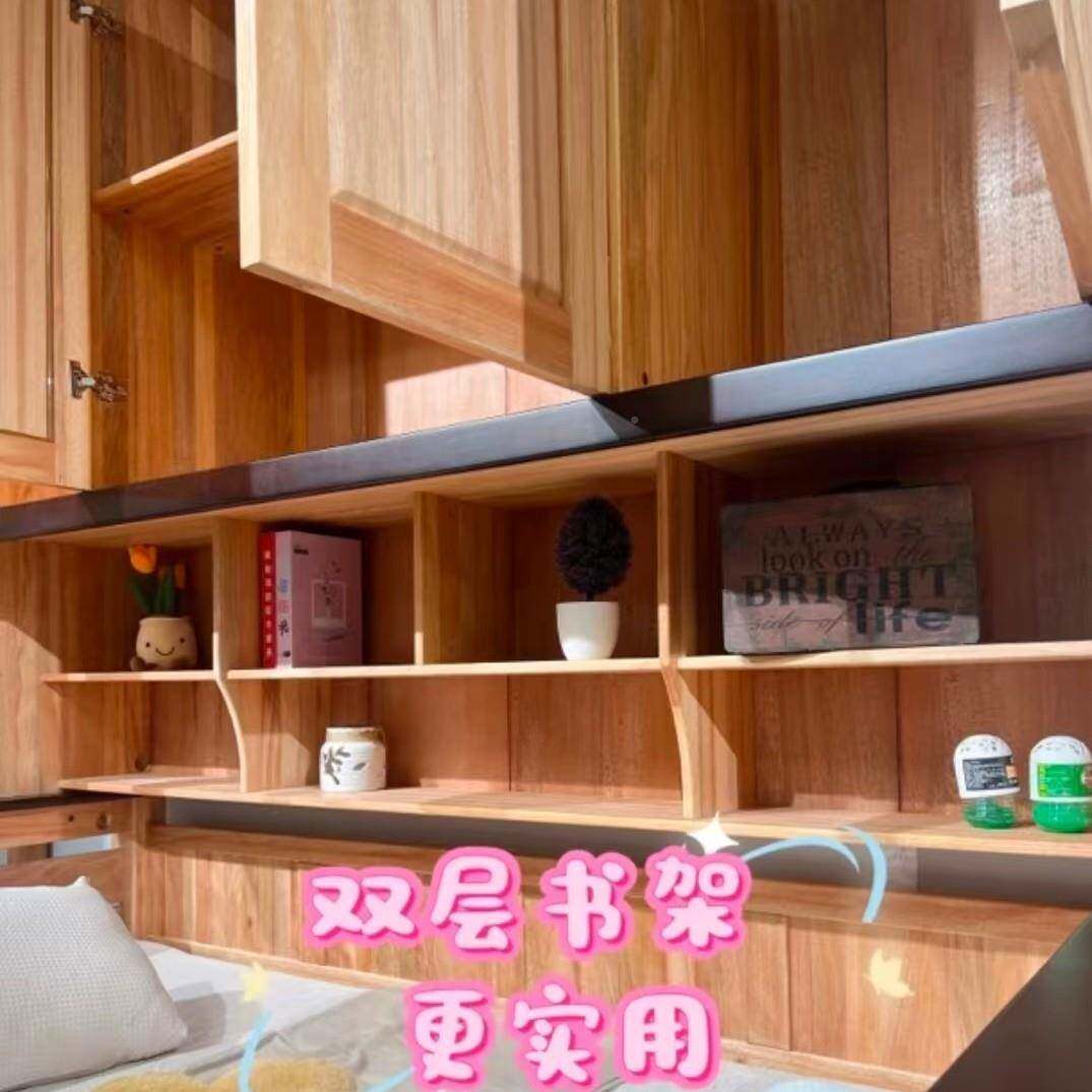 红木一柜体户红檀木衣衣柜床小型全实木储物儿童高款檀收纳柜木蜡
