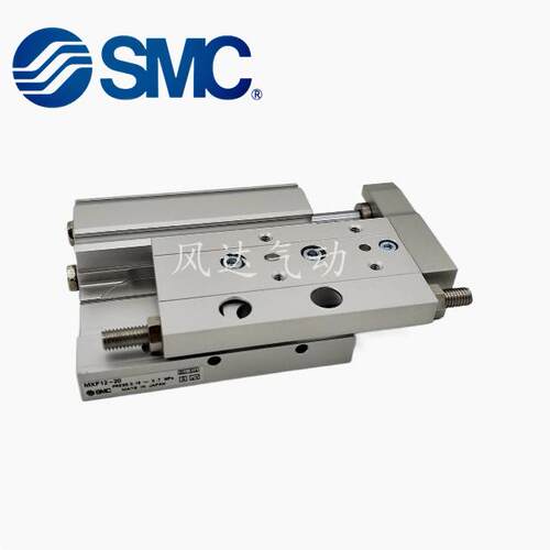 原装SMC薄977型滑台气缸MF8/MXF12-/MXF416/2010-20-30-0-5X0-75-