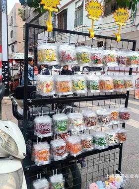 折式网架简易地摊收FZK纳架便携落地摆摊展叠架户格外展览饰示品