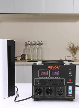 VREVO电压转换器0SV-5000V变压5重型升压/降压变压器器500W