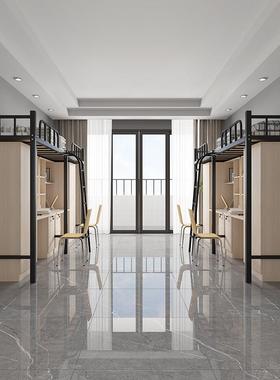 MZ--GYC0重庆床下桌上公寓床学校公司员工舍床下寝室上床柜高架宿