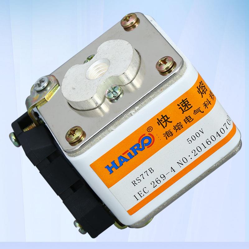 RS77B熔断器管螺栓连VZK接式低压熔断器流平直快板速方熔断器