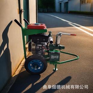 小型抽抽水水泵抽水灌溉抗洪871排涝防汛柴自油吸泵