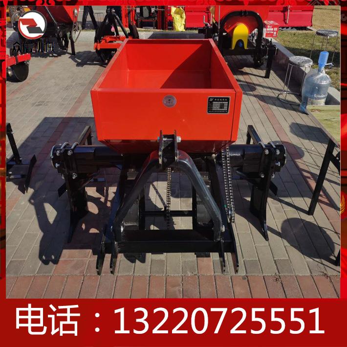 轮拖拉机后置悬挂开沟施肥一体机农用四开沟2撒肥TPK带机1.米1.6