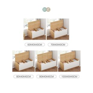 翻盖飘窗柜储柜可坐物纳置物柜矮柜组B112收合炕柜柜卧室榻地榻米