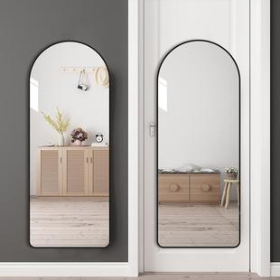 大镜子贴自墙粘全身镜家用立试体落地镜女生卧穿衣镜壁室挂式 WFS