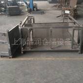 大通遮阳板固定式 周转料箱仓储货架中型 仓储金属料箱厂家