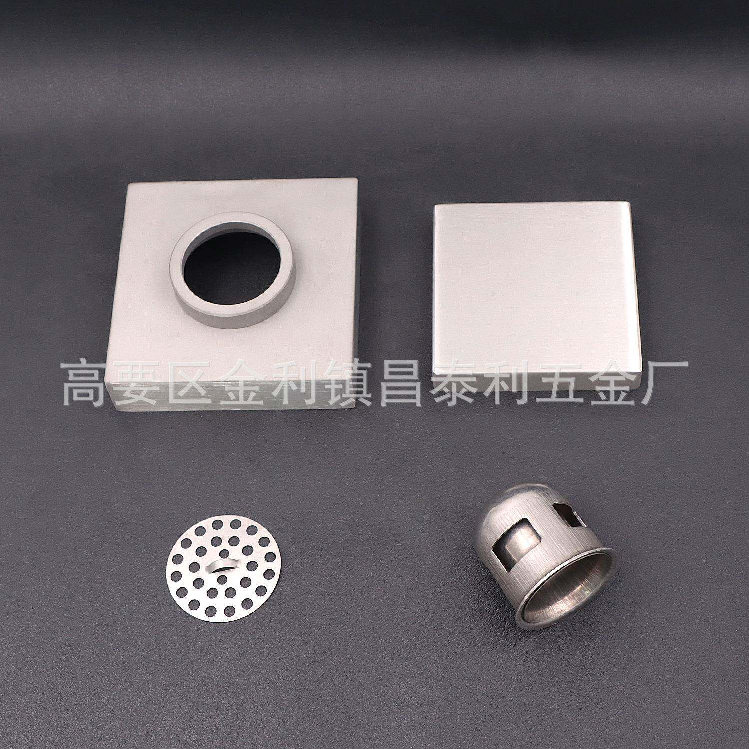 3浴04不锈钢用隐形地漏方形防返水两隐藏式淋卫生房CTL-3028间隐