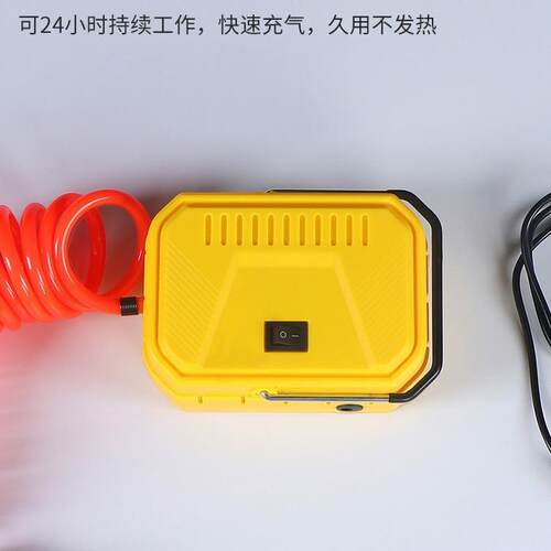 车载充WGS气泵打泵汽车用小气型便携高式轿车电0动轮胎22V双缸压