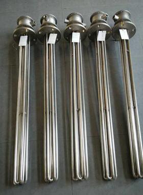 不兰锈钢法加热器导热口油水箱加热管出OXR口大功率电加进热管加