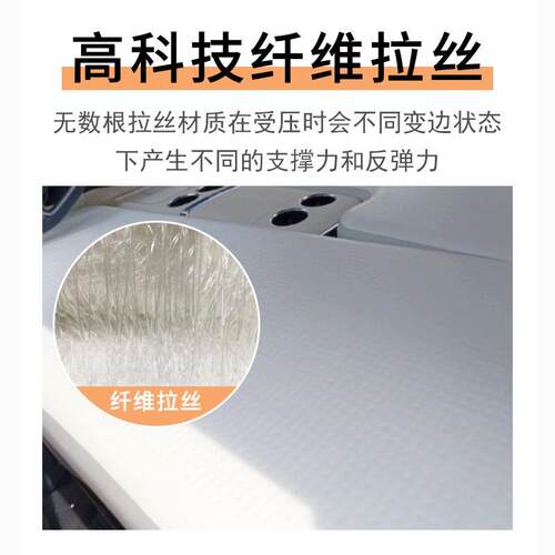 宝.马睡///丝充气拉床垫改装旅行配后备QHI箱件觉睡垫