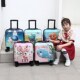 卡通儿童行李箱18寸密码 锁大容量拉杆箱万向轮静音登机旅行箱