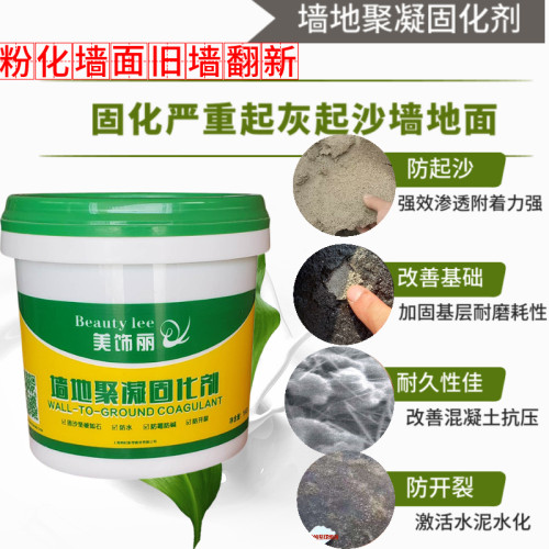 固沙剂室内外墙面固化胶掉粉起皮掉沙水泥地起沙宝地固墙固界面剂