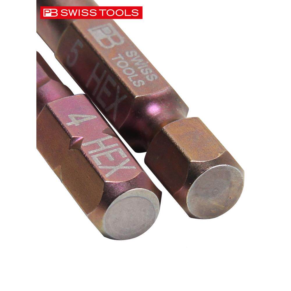 瑞士PB进口内六角批方头加硬长高度电动批头内六扳风手六棱AVU螺