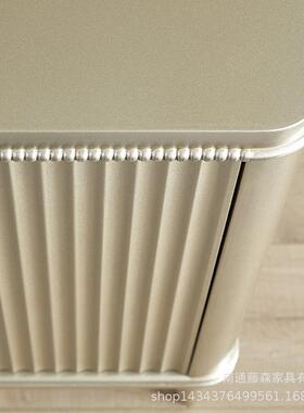 美式轻奢电视香柜槟色新款墙现柜代轻色奢简80604约客厅香槟地柜