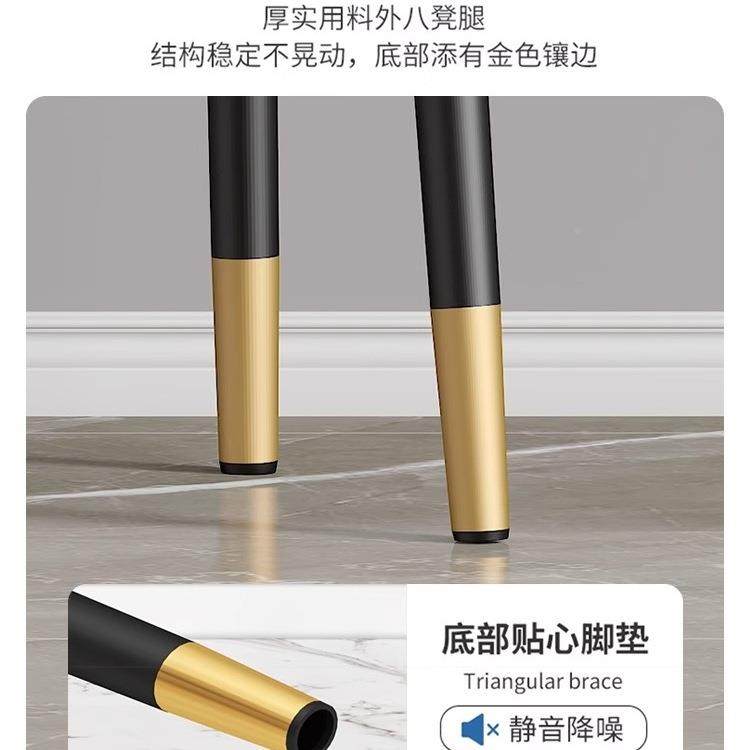 凳子家轻板凳奢靠背凳餐桌凳VVV餐椅矮子简约用现代圆方凳结实耐