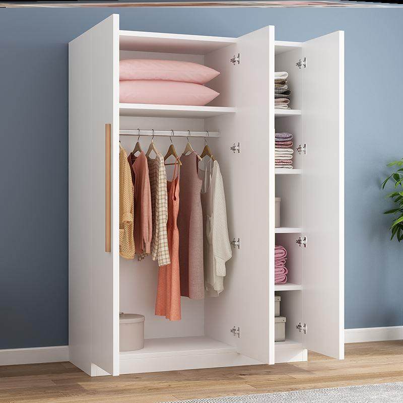 7K衣柜家卧室现简约出租代房用经JAF济型实木质简易衣橱收用储纳