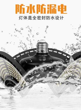 跨境e热销2835B款工矿灯ld变防水可折叠形车ufo库灯仓库厂房天棚